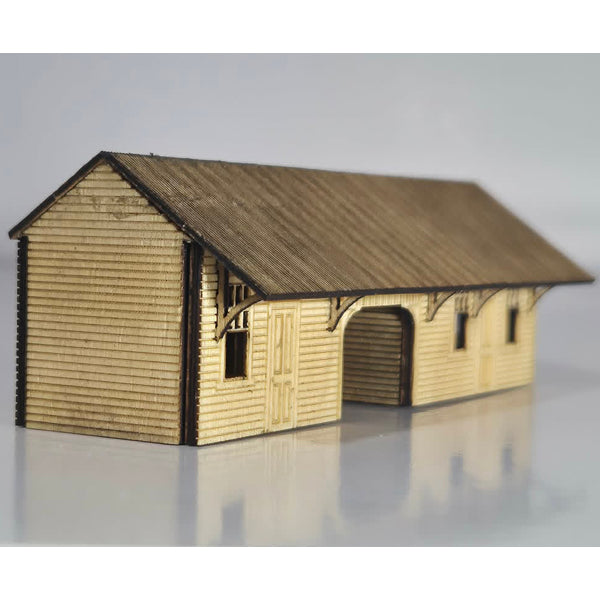 SM046 - Laser Cut "QLD Waiting Station" - N Scale