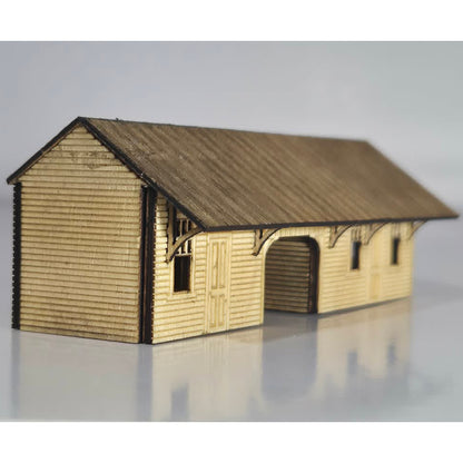 SM046 - Laser Cut "QLD Waiting Station" - N Scale