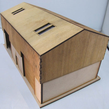 SM047 - Laser Cut "Tony's Industrial Shed" - N Scale
