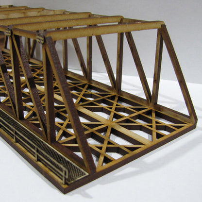 SM051 - Laser Cut "Dual Truss Bridge" - N Scale
