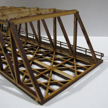 SM051 - Laser Cut "Dual Truss Bridge" - N Scale