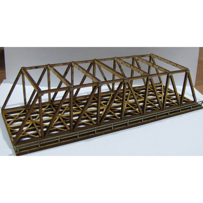 SM051 - Laser Cut "Dual Truss Bridge" - N Scale