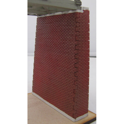 SM052B - Laser Cut "Dual Bridge Supports - Brick" - N Scale