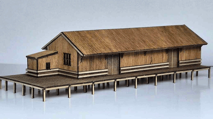 SM059 - Laser Cut "NSW G4 Goods Shed" - N Scale