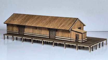 SM059 - Laser Cut "NSW G4 Goods Shed" - N Scale