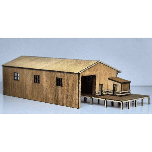 SM077 - Laser Cut "NSW G6 Goods Shed" - N Scale