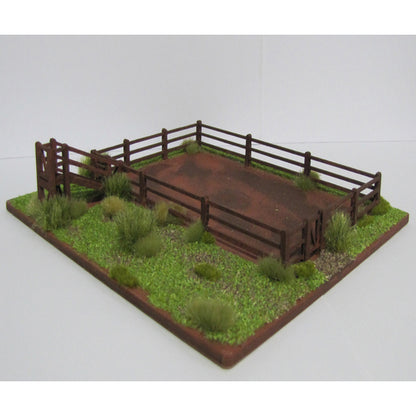 SM1001 - Laser Cut "Cattle Yard and Ramp - HO Scale