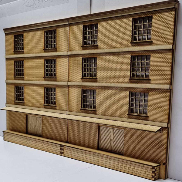 SM1004L - Laser Cut "Warehouse" - HO Scale Low Relief