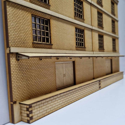 SM1004L - Laser Cut "Warehouse" - HO Scale Low Relief