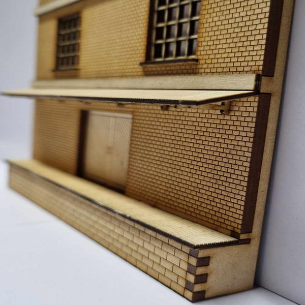 SM1005L - Laser Cut "Low Relief Warehouse Addition - HO Scale