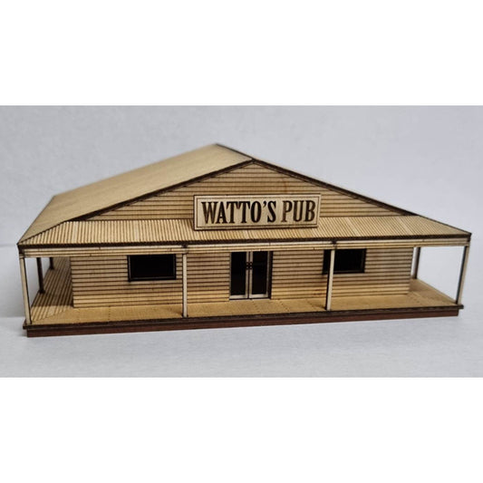 SM1008 - Laser Cut "Watto's Pub" - HO Scale
