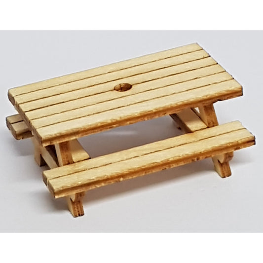 SM011 - Laser Cut  "Picnic Tables" - N Scale