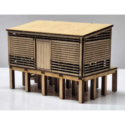 SM1014 - Laser Cut "Cream Shed" - HO Scale