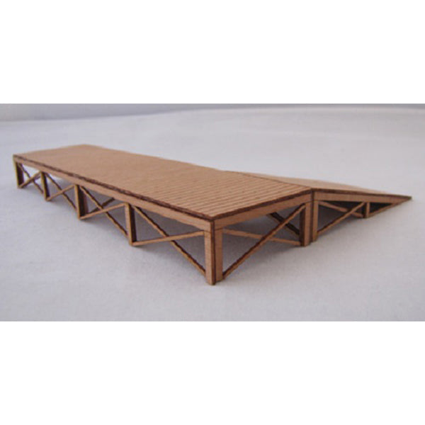 Ho Layout Auto Rack Ramp SM1016 - Laser Cut