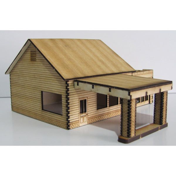 SM1017 - Laser Cut  "The Service Station" - HO Scale
