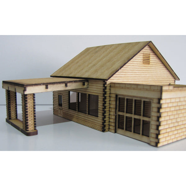 SM1017 - Laser Cut  "The Service Station" - HO Scale