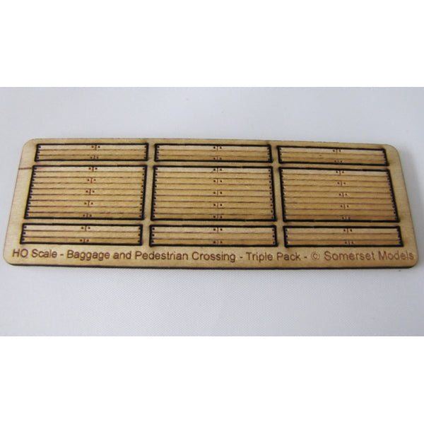 SM1029 - Laser Cut "Baggage & Pedestrian Crossing" - HO Scale
