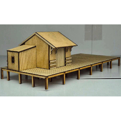 SM1033 - Laser Cut "NSW G1 Goods Shed" - HO Scale