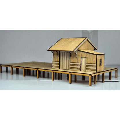 SM1033 - Laser Cut "NSW G1 Goods Shed" - HO Scale