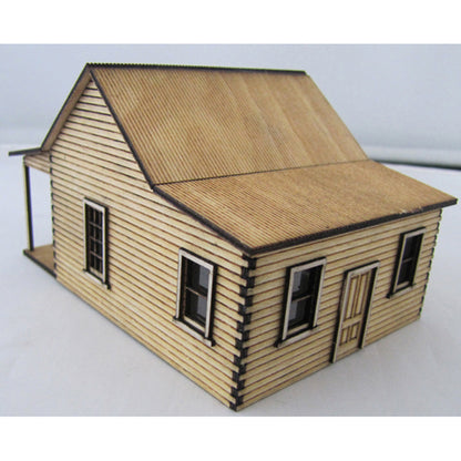 SM1037 - Laser Cut "Sawtooth Cottage" - HO Scale