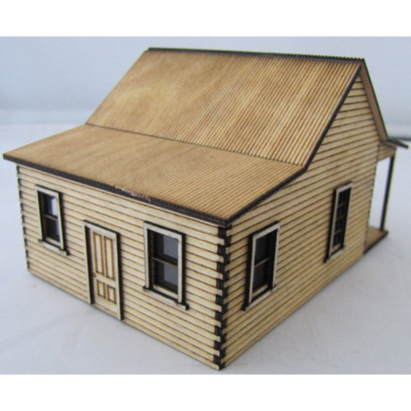 SM1037 - Laser Cut "Sawtooth Cottage" - HO Scale