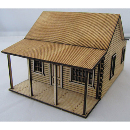 SM1037 - Laser Cut "Sawtooth Cottage" - HO Scale