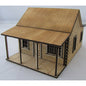 SM1037 - Laser Cut "Sawtooth Cottage" - HO Scale