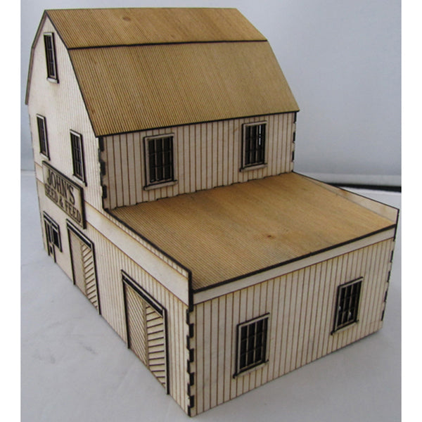 SM1042 - Laser Cut "John's Seed N Feed" - HO Scale