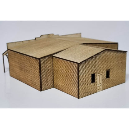 SM1043 - Laser Cut "The Shops" - HO Scale