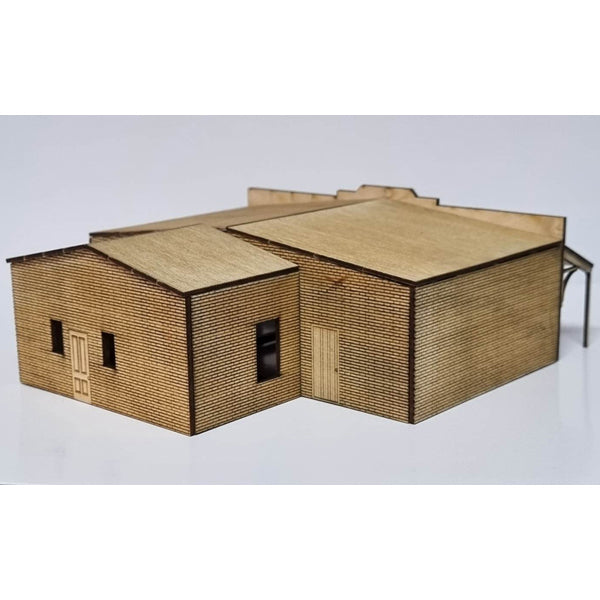 SM1043 - Laser Cut "The Shops" - HO Scale