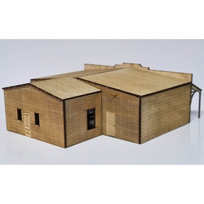 SM1043 - Laser Cut "The Shops" - HO Scale