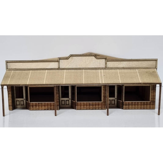 SM1043 - Laser Cut "The Shops" - HO Scale