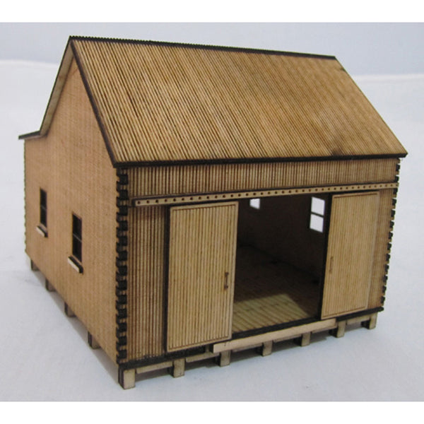 SM1045 - Laser Cut "The Sawtooth Shed" - HO Scale