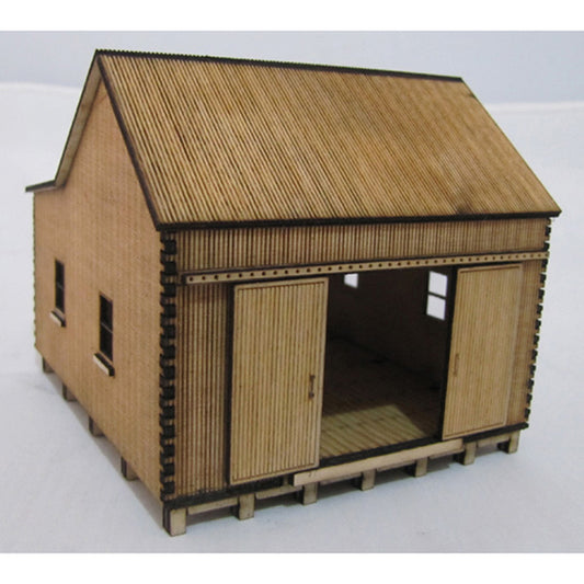 SM1045 - Laser Cut "The Sawtooth Shed" - HO Scale