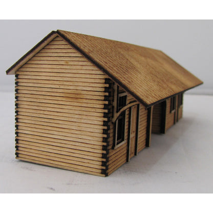 SM1046 - Laser Cut "QLD Waiting Station" - HO Scale
