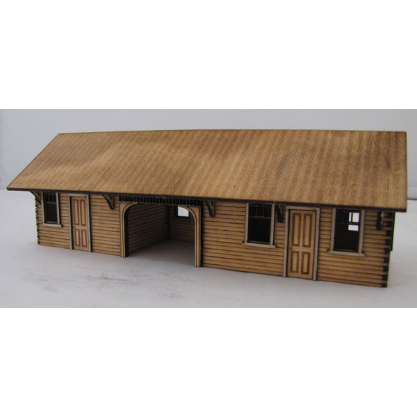 SM1046 - Laser Cut "QLD Waiting Station" - HO Scale