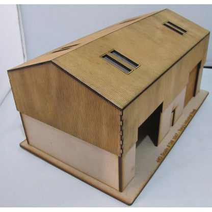 SM1047 - Laser Cut "Tony's Industrial Shed" - HO Scale