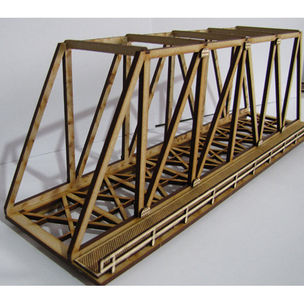 SM1050 - Laser Cut "Single Truss Bridge" - HO Scale