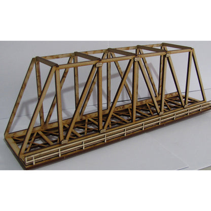 SM1050 - Laser Cut "Single Truss Bridge" - HO Scale