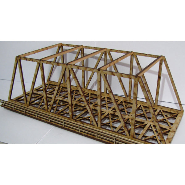 SM1051 - Laser Cut "Dual Truss Bridge" - HO Scale