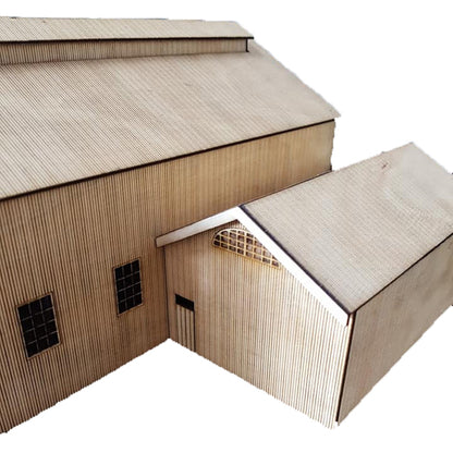 SM1054 - Laser Cut "Strath Engine Shed" - HO Scale