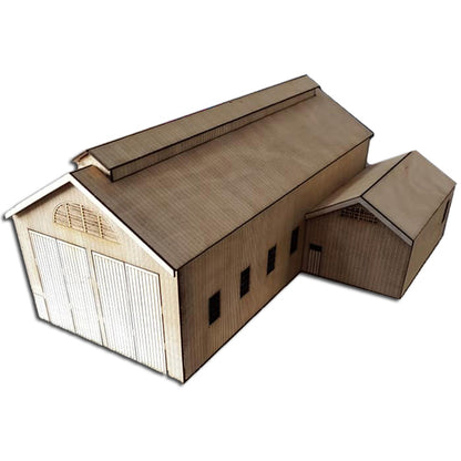 SM1054 - Laser Cut "Strath Engine Shed" - HO Scale