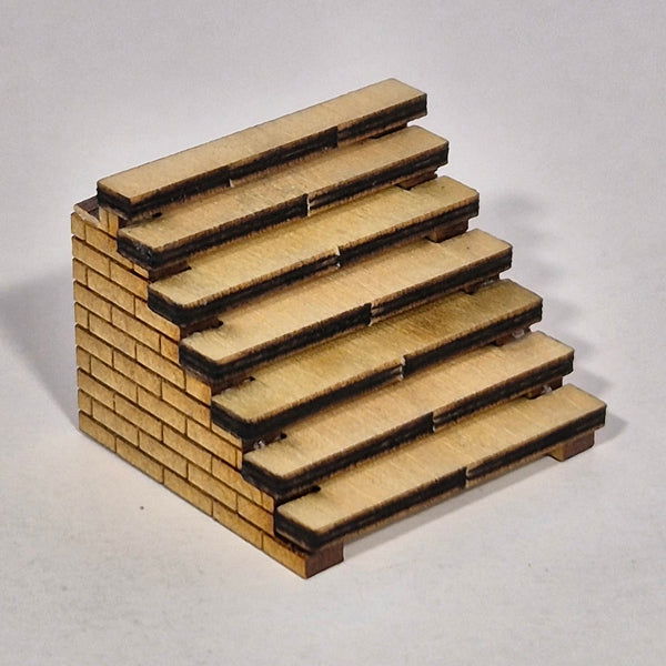 SM1057 - Laser Cut "Platform Stairs" - HO Scale