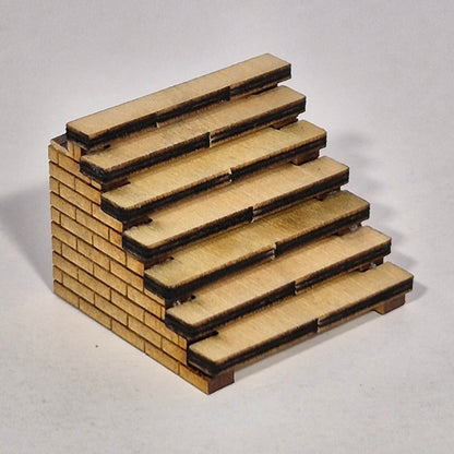 SM1057 - Laser Cut "Platform Stairs" - HO Scale
