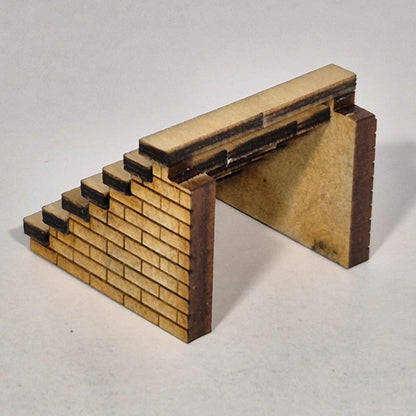 SM1057 - Laser Cut "Platform Stairs" - HO Scale
