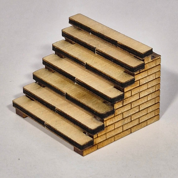 SM1057 - Laser Cut "Platform Stairs" - HO Scale