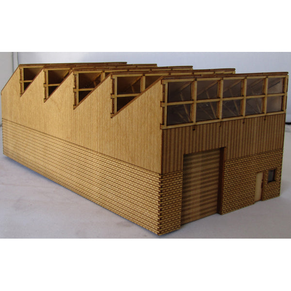 SM1058 - Laser Cut "Sawtooth Workshop" - HO Scale
