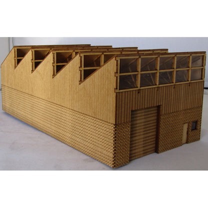 SM1058 - Laser Cut "Sawtooth Workshop" - HO Scale