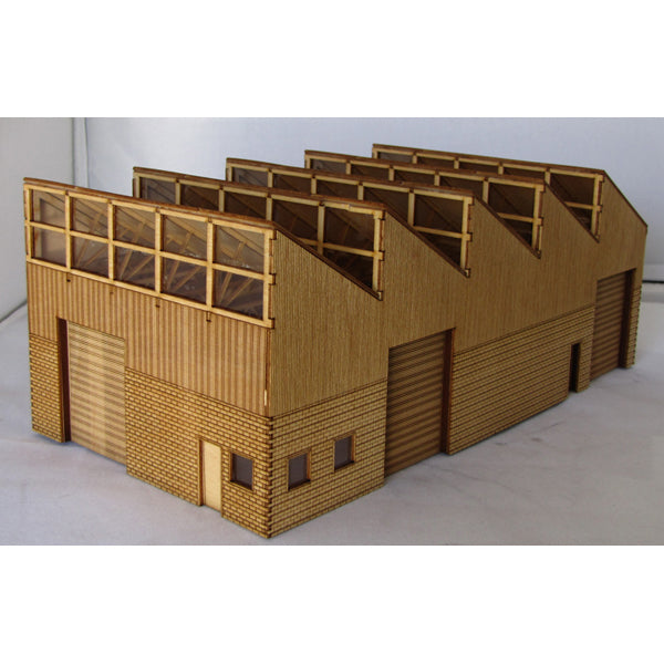 SM1058 - Laser Cut "Sawtooth Workshop" - HO Scale