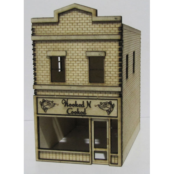 SM064 - Laser Cut "Fish N Chip Shop" - N Scale